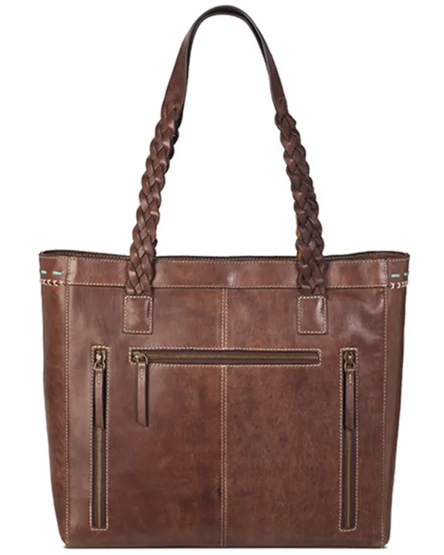 WOMEN'S LORELEI CALF HAIR TOTE HANDBAG