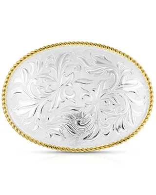 Montana Silversmiths Rosebud Legacy Classic Custom Buckle