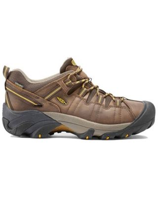 Keen Men's Cascade Targhee II Waterproof Lace-Up Hiking Shoes - Round Toe