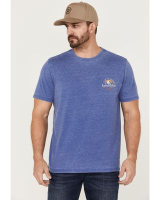 Flag & Anthem Men's Long Ridge Whiskey Burnout Graphic T-Shirt