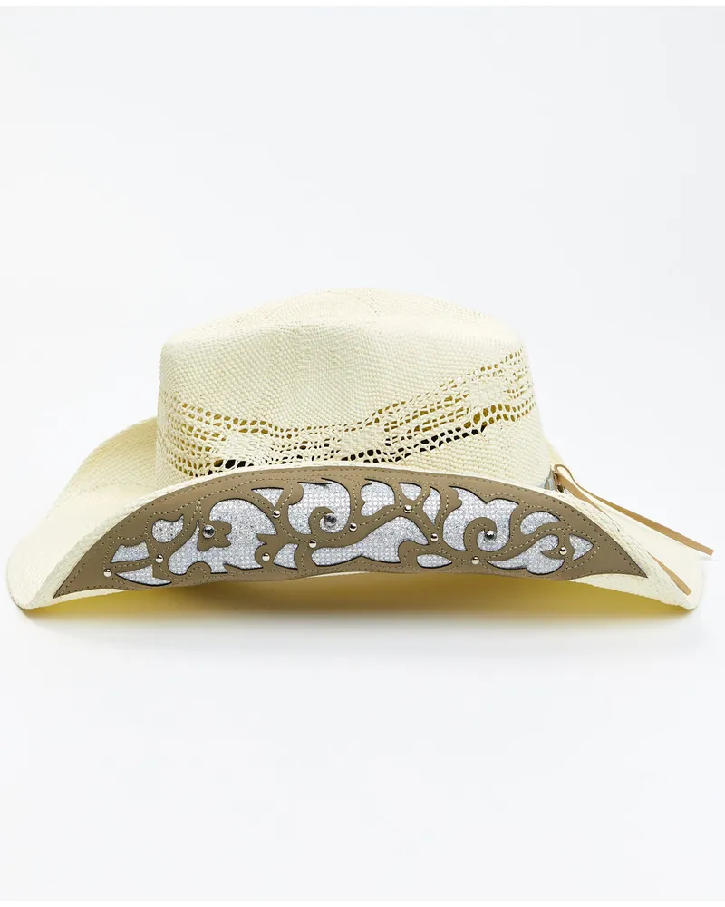 Shyanne Women's Straw Wedding Western Hat