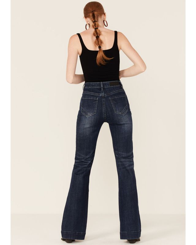 Women's Trouser Leg Jeans