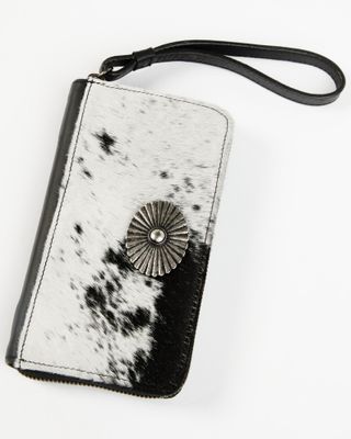 Idyllwind Women's Laredo Hair-on Cowhide Wristlet Wallet