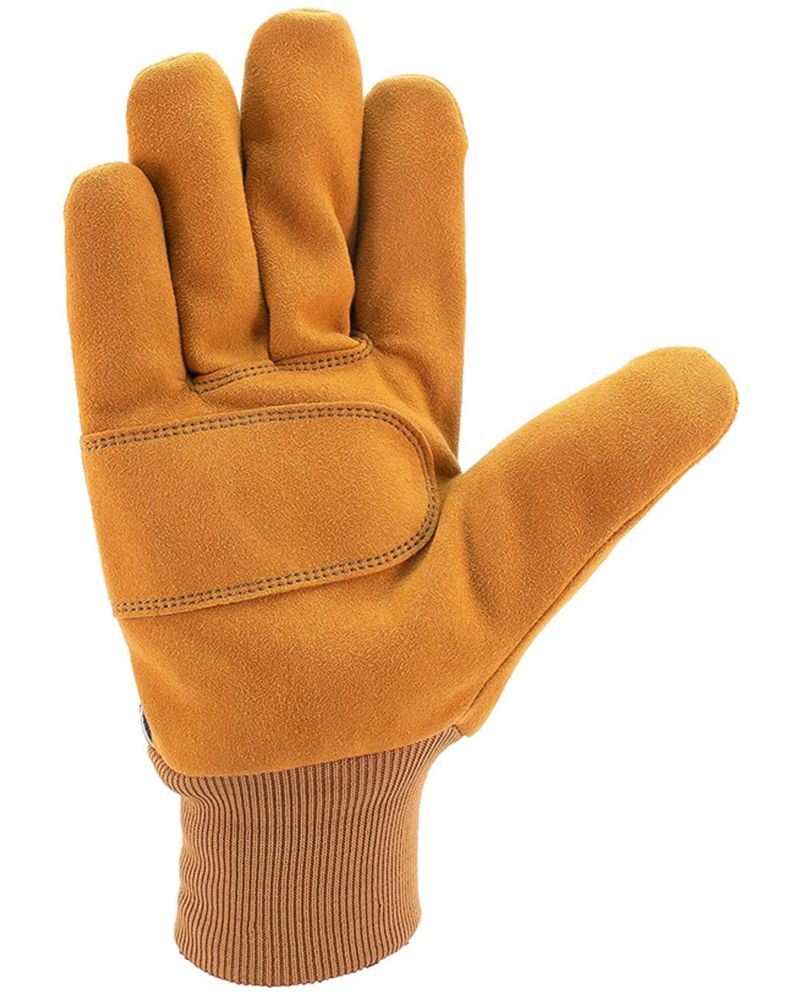 Carhartt Men's Suede Knit Cuff Gloves