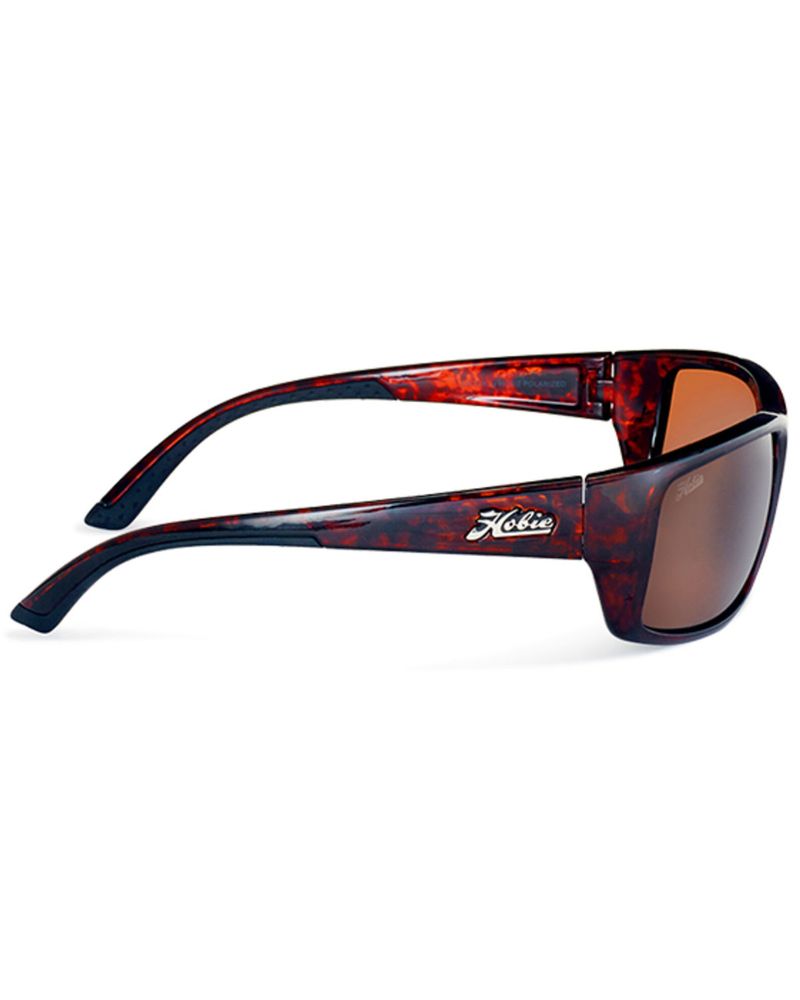 Hobie Snook Shiny Dark Brown Tort & Copper Polarized Sunglasses