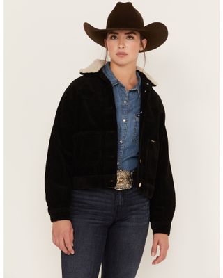Wrangler Women's Corduroy Western Ranch Jacket