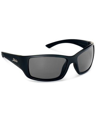 Hobie Men's Everglades Satin Black & Grey Frame Polarized Sunglasses