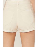 Rolla's Women's High Rise Corduroy Dusters Slim Shorts