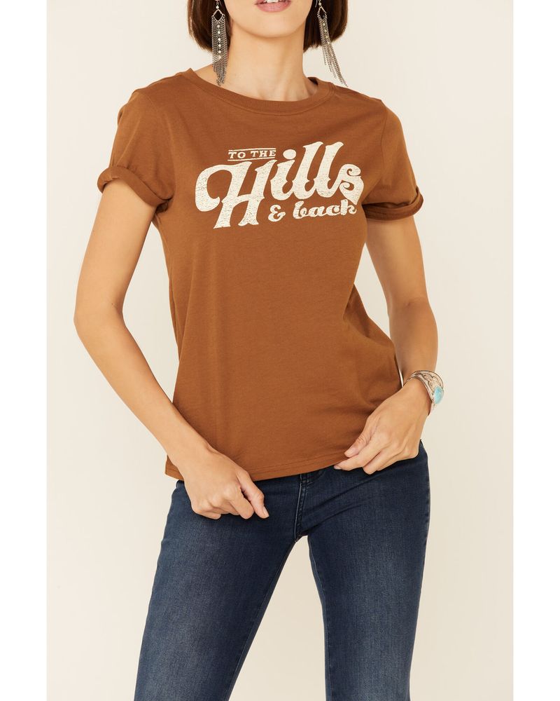 Shyanne Women's To The Hills & Back Graphic Short Sleeve Tee