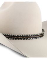 Colorado Horsehair Double Tassel Braided Hat Band
