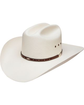 Resistol Men's 10X Natural Santa Clara Straw Cowboy Hat