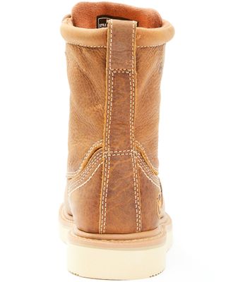 Hawx Men's Brown Wedge Work Boots - Soft Toe