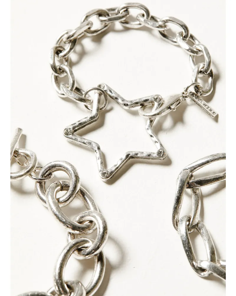 Idyllwind Women's Silver 3-piece Jessie Bracelet Set