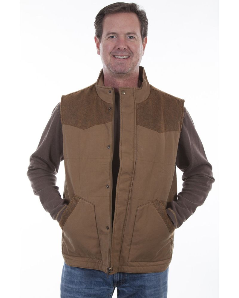 Ariat Men's Carafe Waggoner Concealed Carry Canvas Vest