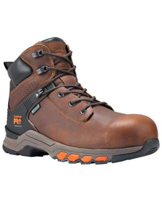 Timberland Men's Hypercharge Waterproof Lace-Up Work Boots - Composite Toe