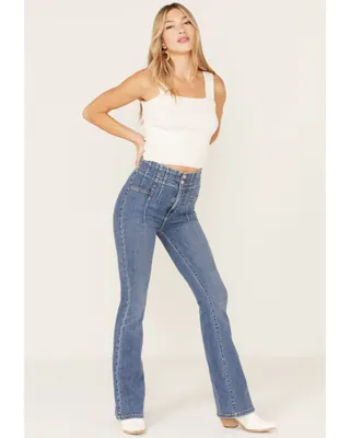 Free People Women's High Rise Jayde Flare Jeans