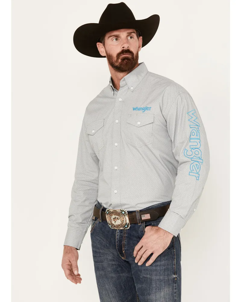 Wrangler Long Sleeve Western Shirt