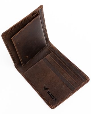 Hawx Men's Bifold Horizontal Wallet