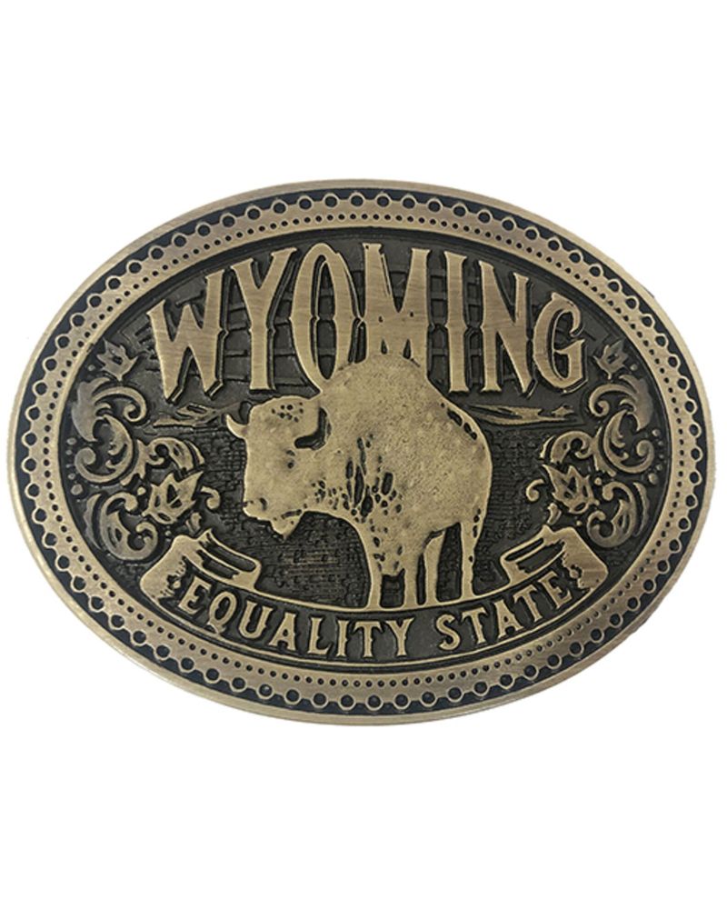Cody James Men's Wyoming Heritage Buckle