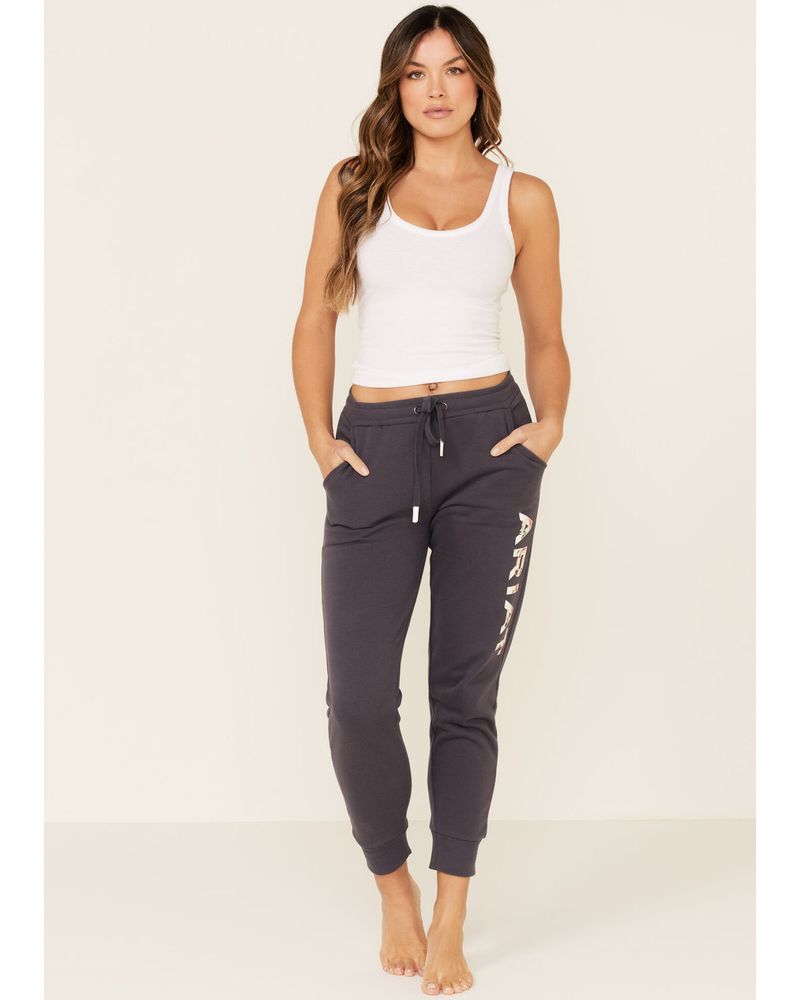 Ariat Women's Grey Logo Jogger Sweatpants