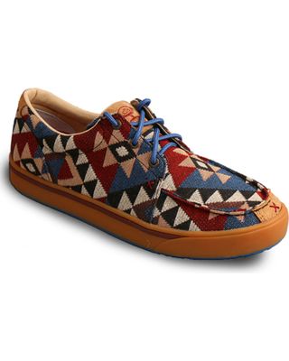 HOOey Lopers by Twisted X Men's Graphic Pattern Canvas Casual Shoes