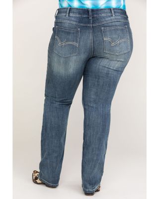 Wrangler Women's Straight Leg Jeans - Plus