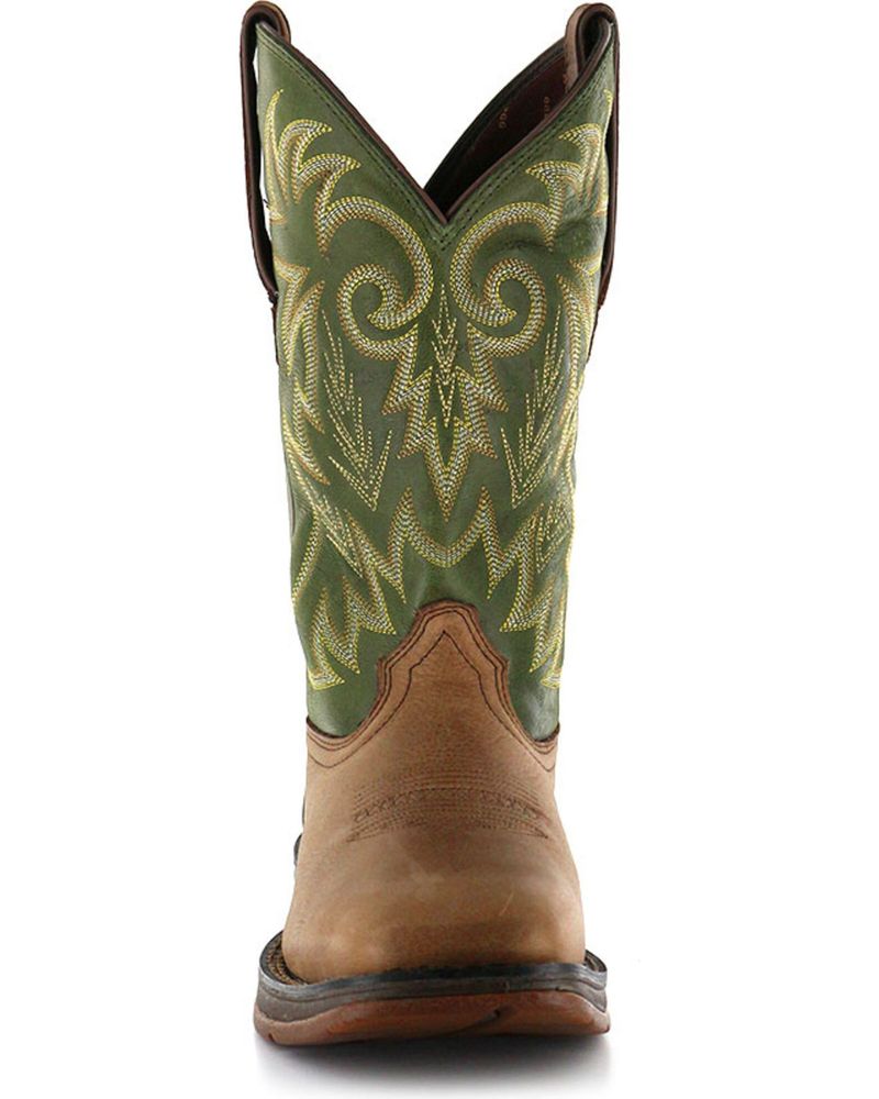Durango Men's Rebel Pull-On Broad Square Toe Western Boots