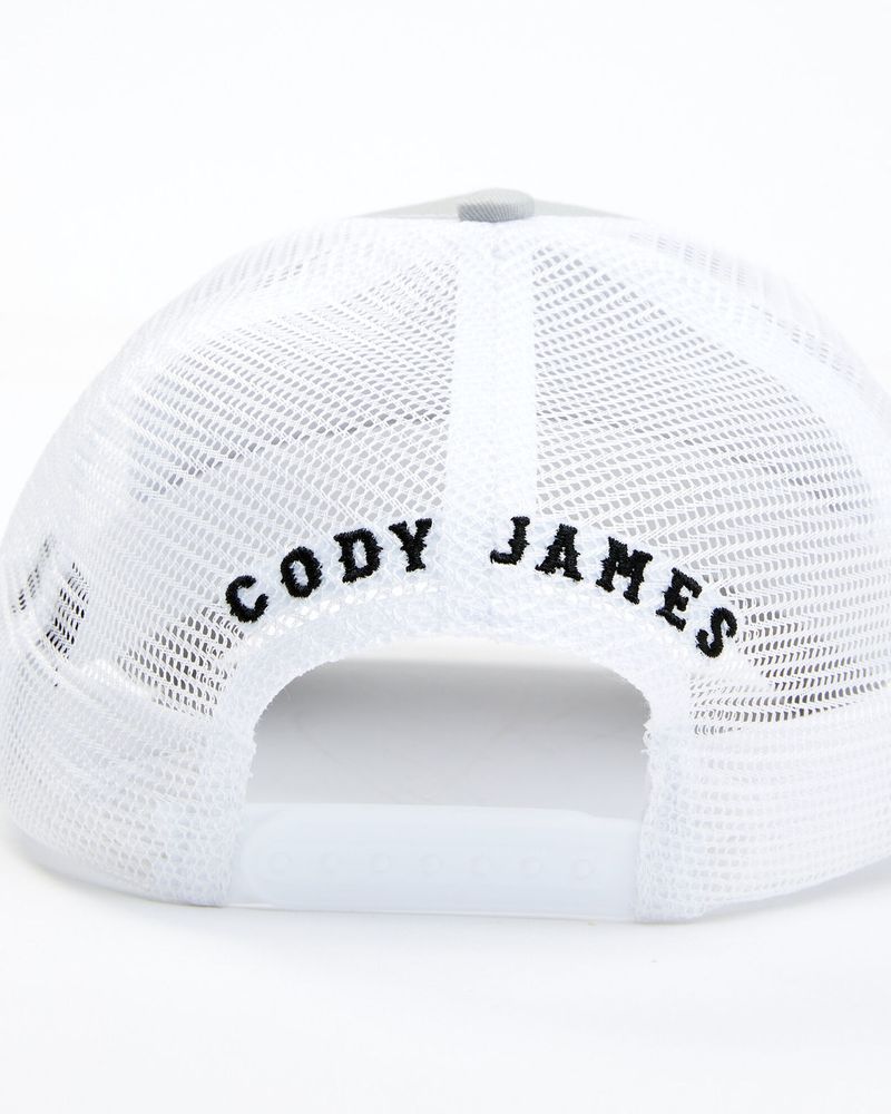 Cody James Men's Cow Logo Patch Mesh-Back Ball Cap