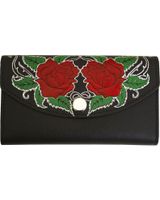 Western Express Women's Rose Leather Organizer Wallet