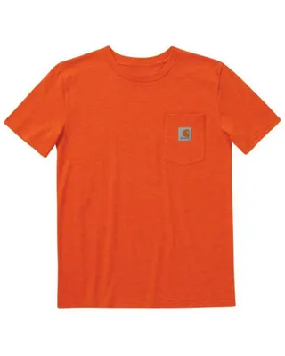 Carhartt Boys' Logo Short Sleeve Pocket T-Shirt