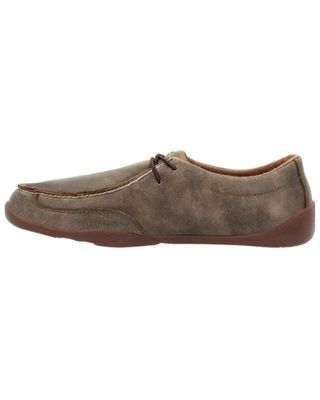 Georgia Boot Men's Cedar Falls Wallabe Lace-Up Shoe - Moc Toe