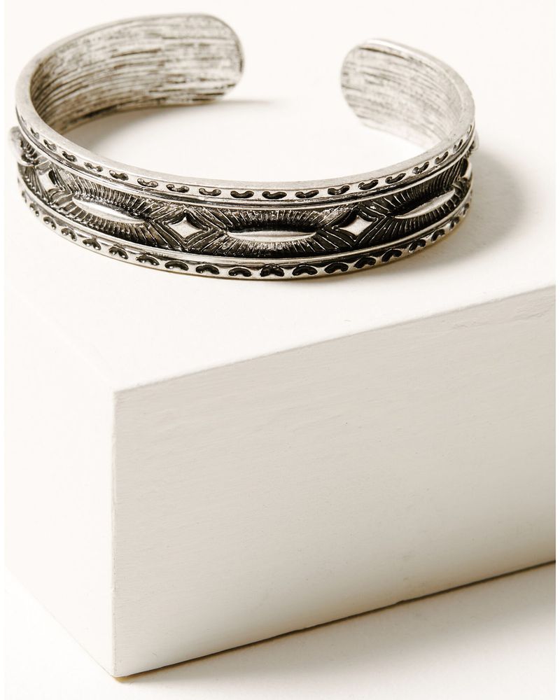 Shyanne Women's 3-piece Silver Cuff Bracelet Set
