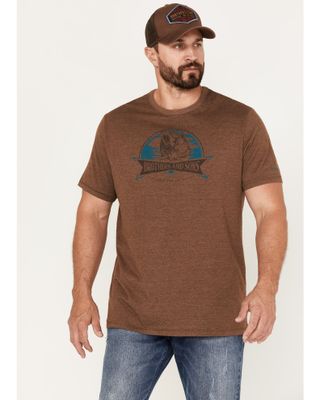 Brothers & Sons Men's Bear Logo Graphic T-Shirt