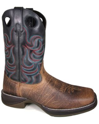 Smoky Mountain Men's Benton Western Boots - Broad Square Toe