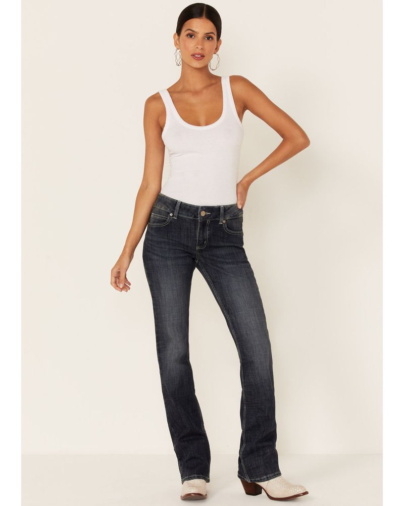Wrangler Women's Dark Wash Bootcut Jeans | Pueblo Mall
