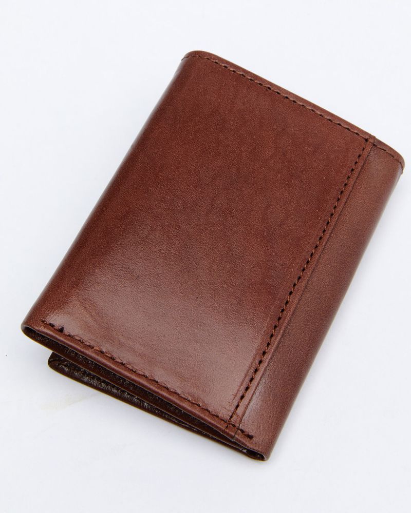 Cody James Men's Hair-On Trifold Wallet