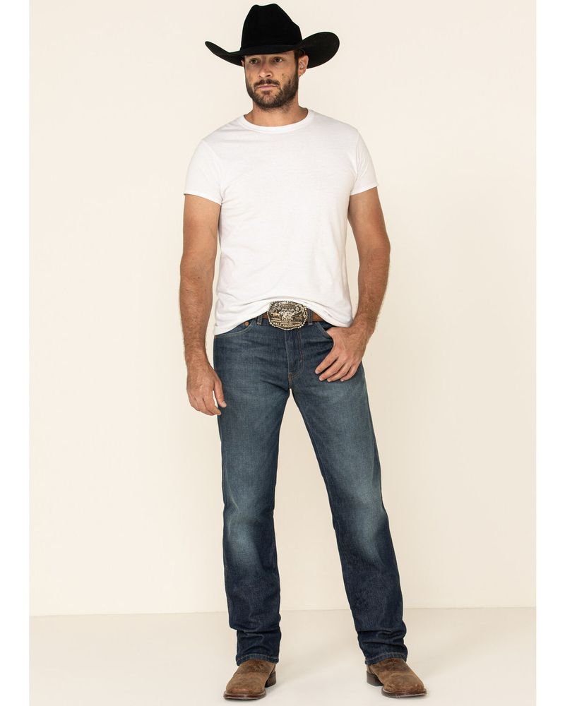 Levi's Men's Mountain Rain Med Wash Stretch Classic Straight Jeans |  Alexandria Mall