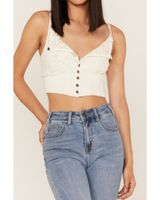 Free People Women's Have My Heart Cropped Tank Top