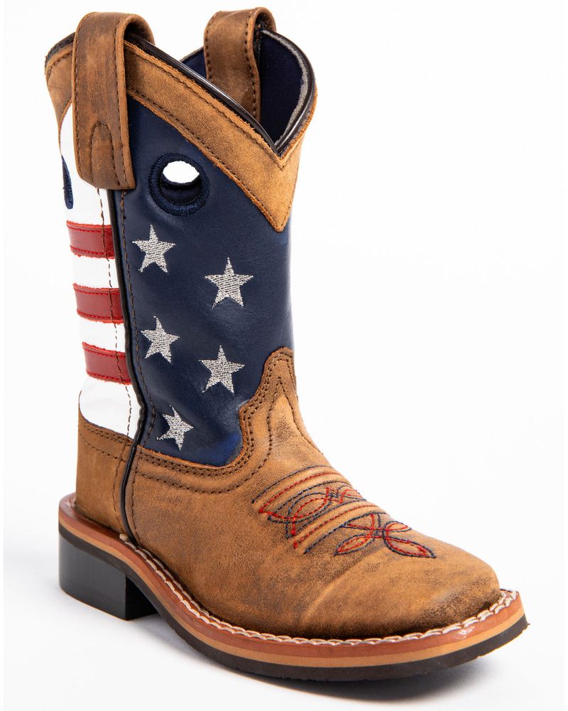 cody james ripped flag boots