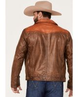 Scully Men's Color Block Leather Jacket