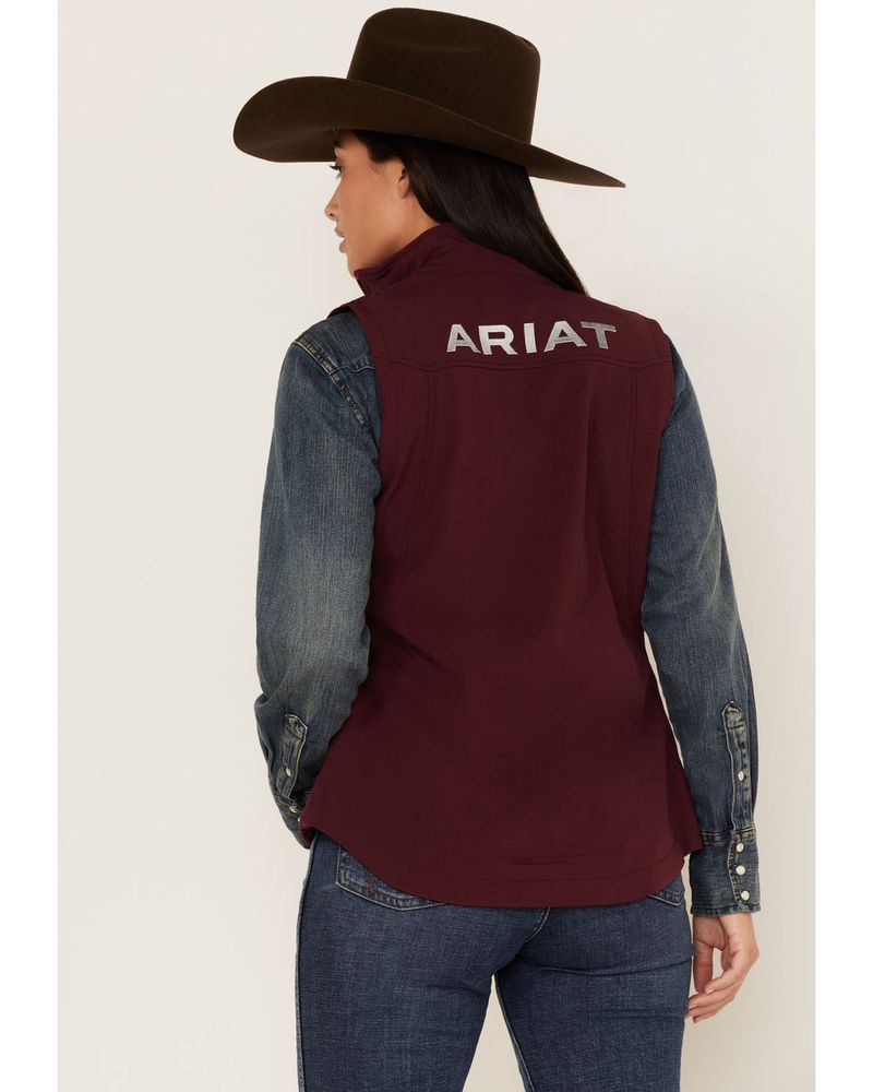 Ariat Women's Logo Embroidered New Team Softshell Vest