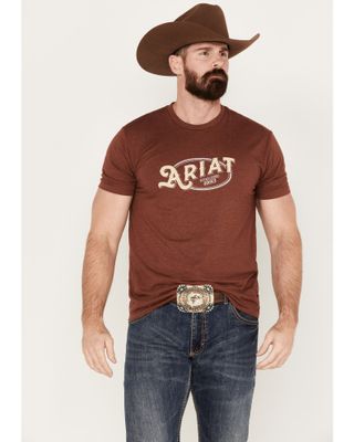 Ariat Men's Rope Oval Short Sleeve Graphic T-Shirt