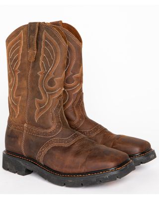 Cody James® Men's Broad Square Toe Western Work Boots
