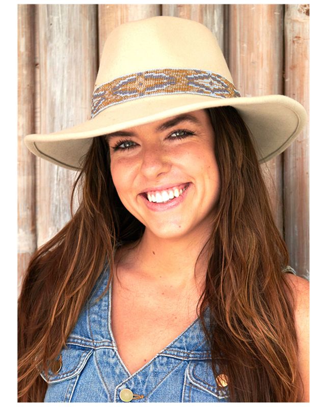 Plus Size - Tan Felt Panama Hat - Torrid