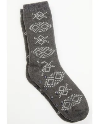 Cody James Men's Gray Southwestern Cozy Socks