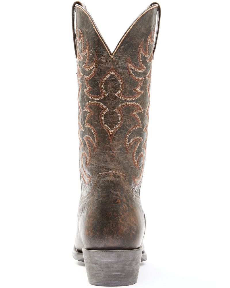 RANK 45® Men's Marmol Cafe Western Performance Boots - Medium Toe