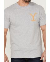 Changes Men's Yellowstone For The Brand Silhouette Graphic T-Shirt