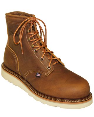 Silverado Men's American Tanned Work Boots - Soft Toe