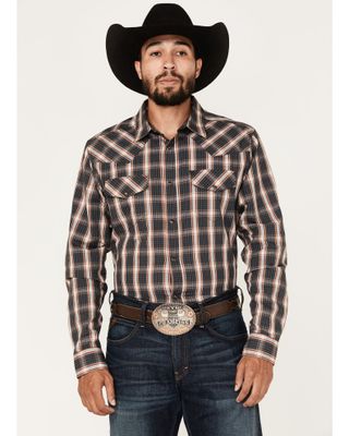 Gibson Men's Mineshaft Plaid Snap Western Shirt
