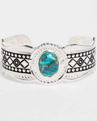 Montana Silversmiths Women's Phases of the World Cuff Bracelet